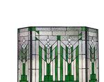 Benjamin glass fire screen