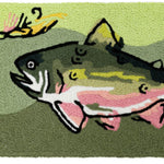Rustic Brook Trout Indoor/Outdoor Accent Mat – 20