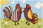 Playful Gossip Girls Entry Mat – Machine Washable Welcome Rug