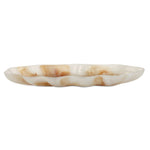 Uttermost Organic Elegance Bowl Natural Agate Mimic Fluid Tones Wavy Edges