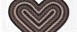 Natural Jute Heart Accent Rug – 20