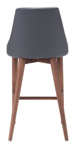 Zuo Modern – Moor Wingback Bar Stool, 26