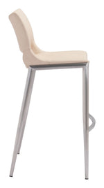Zuo Modern Ace Modern Bar Stool Pair, 40.9