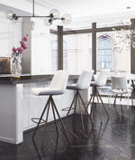 Zuo Modern Barstools Set of 2, 42.7