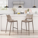 Zuo Modern Counter Stool Set of 2, 37.2
