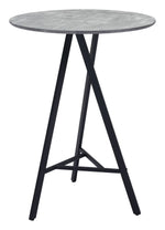 Compact Industrial Bistro Table by Zuo Modern