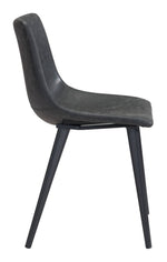Upholstered Dining Chairs for Dining Room or Office – Black