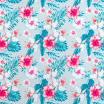 Modern Printed Fabric Dining Chairs – Set of Two