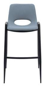 Upholstered Barstool With Armrest 39