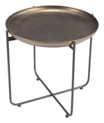 Modern Round Table – Bronson Tray Style by Zuo