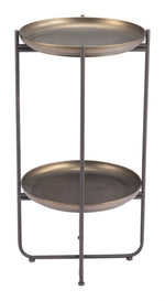 Modern Round Table – Bronson Tray Style by Zuo