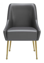 Upholstered Dining Chair – Comfortable Faux Leather Seating