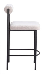 Zuo Modern Livorno Plush Bar Stool – 36.2