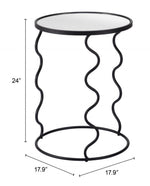 Elegant Round Side Table for Hotel or Home Interiors