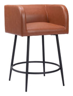 Zuo Modern Horbat Counter Stool Set of 2 – 34.6