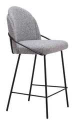 Stylish Bar & Counter Seating With Powder-Coated Steel Legs
