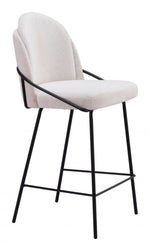 Stylish Bar & Counter Seating With Powder-Coated Steel Legs