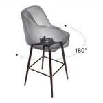 Zuo Modern – Keppel Swivel Bar Chair Set, 41.7