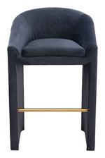 Zuo Modern – Emas Barstool Midnight Gray, 38.2