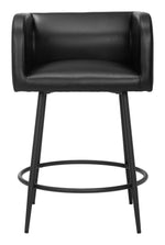 Contemporary Faux Leather Bar Stool For Kitchen Island