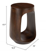 Zuo Modern Okno Side Table – 17.7