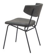 Zuo Modern Charon Black Dining Chairs – Durable & Stylish Seating