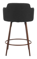 Stylish Transitional Counter Stools for Kitchen Island Seating
