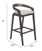 Troy Modern Bar Chair – 37
