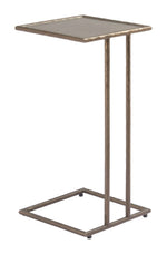 Small Modern Square Table – Ringen Bronze Accent