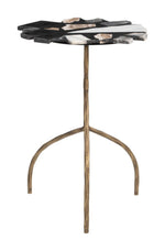 Colorful Round Side Table for Bedroom or Lounge