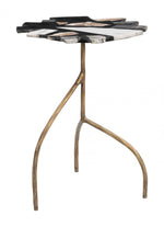 Contemporary Multicolor Accent Table for Small Spaces