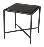 Minimalist Black Accent Table for Bedroom or Lounge