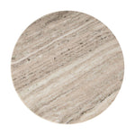 Boho Chic Round Marble Table for Living Room