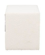 Modern Ivory Fabric Nightstand – Zuo Modern