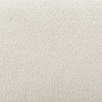 Zuo Modern Upholstered Bench – Ivory Fabric with Wood Legs