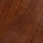 Boho Accent Table – Brown Mango Wood Base