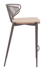 Ergonomic Bar Stools with Armrest Support