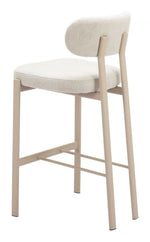 Light Gray Fabric Bar Chair 39.8