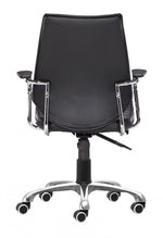 Modern Office Task Chair Black – Enterprise Adjustable Swivel by Zuo Modern