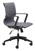 Adjustable Height Office Chair – Dark Gray by Zuo Modern
