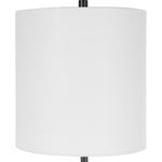 Marble disc base lamp