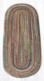 random oval braided rug rug
