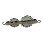 Low-Friction Dual Wheel Physics Pulleys with Hooks – Bulk Pack