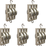 Three-Wheel Physics Pulley Pack for Force and Motion Labs