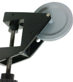 Low-Friction Pulley with Adjustable Cast Metal Clamp