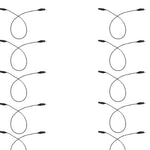 Alligator-to-Alligator Test Leads – 18 Gauge (Pack of 10)