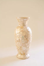 spun bamboo vase,