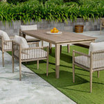 Weather-resistant travertine tray