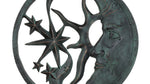 Dreamy Moon and Star Metal Art – Indoor/Outdoor Wall Decor