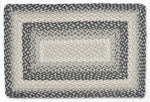 Gray/Sand/Ivory Braided Rug